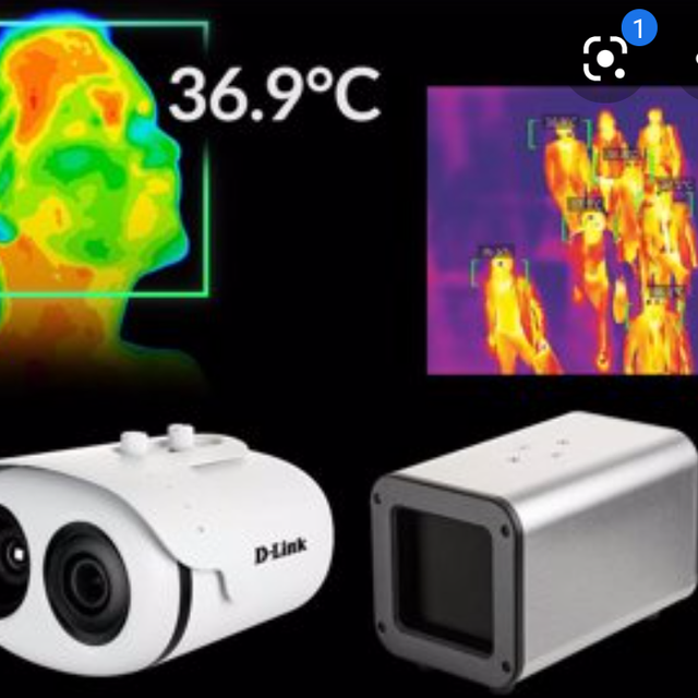 Cámara con control de temperatura corporal