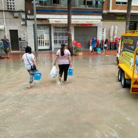 Securiman Instalaciones personas en inundación